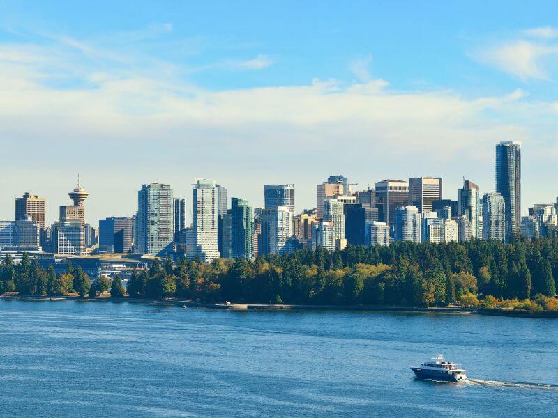 Vancouver city skyline - real estate market update